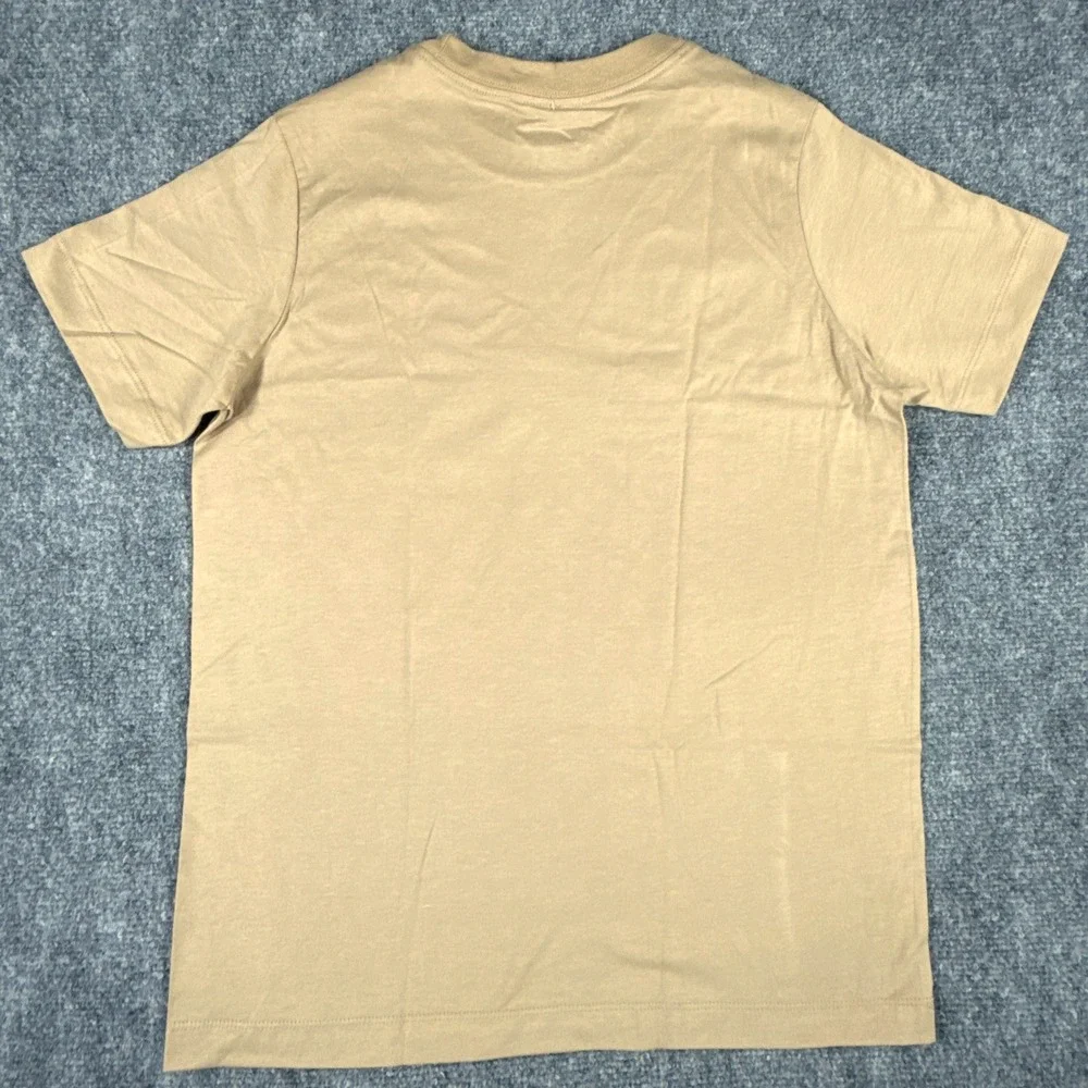 Nike Futura Youth Small Open Bloc Beige Tee Graphic T-Shirt NWT
